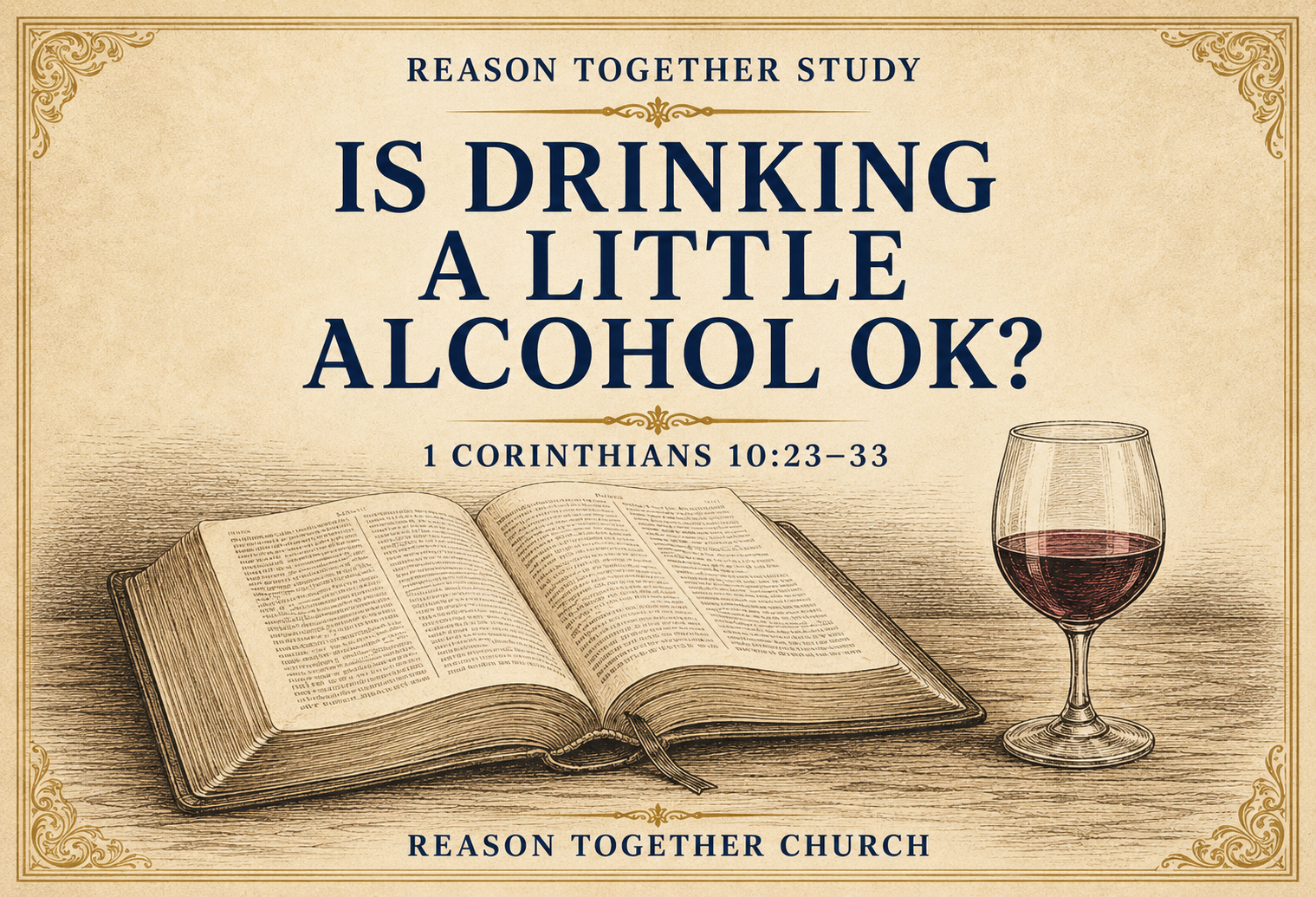 Is drinking a little alcohol OK?