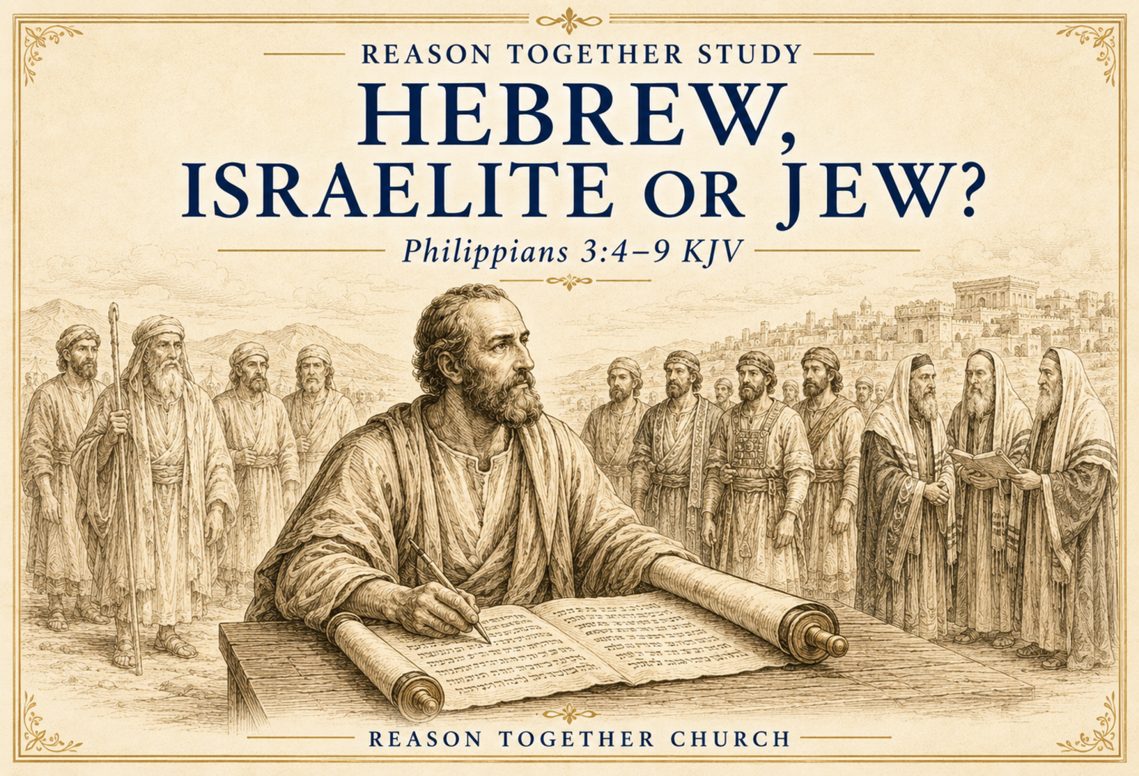Hebrew, Israelite, or Jew?