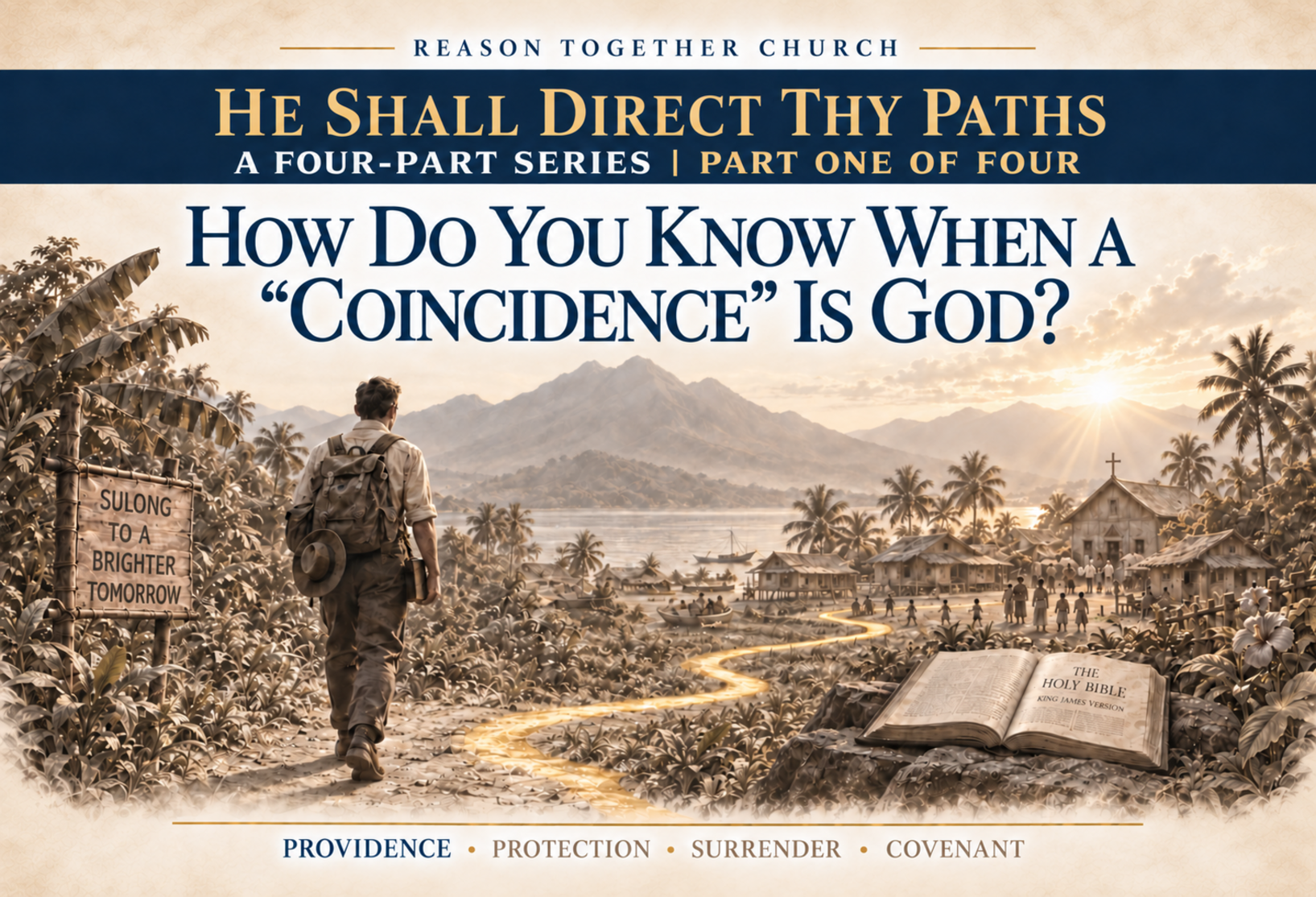 He shall direct thy paths v1