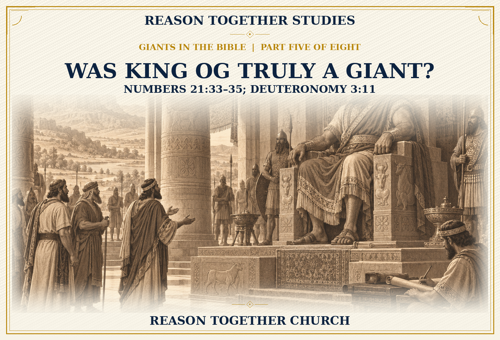 Was King Og truly a giant?