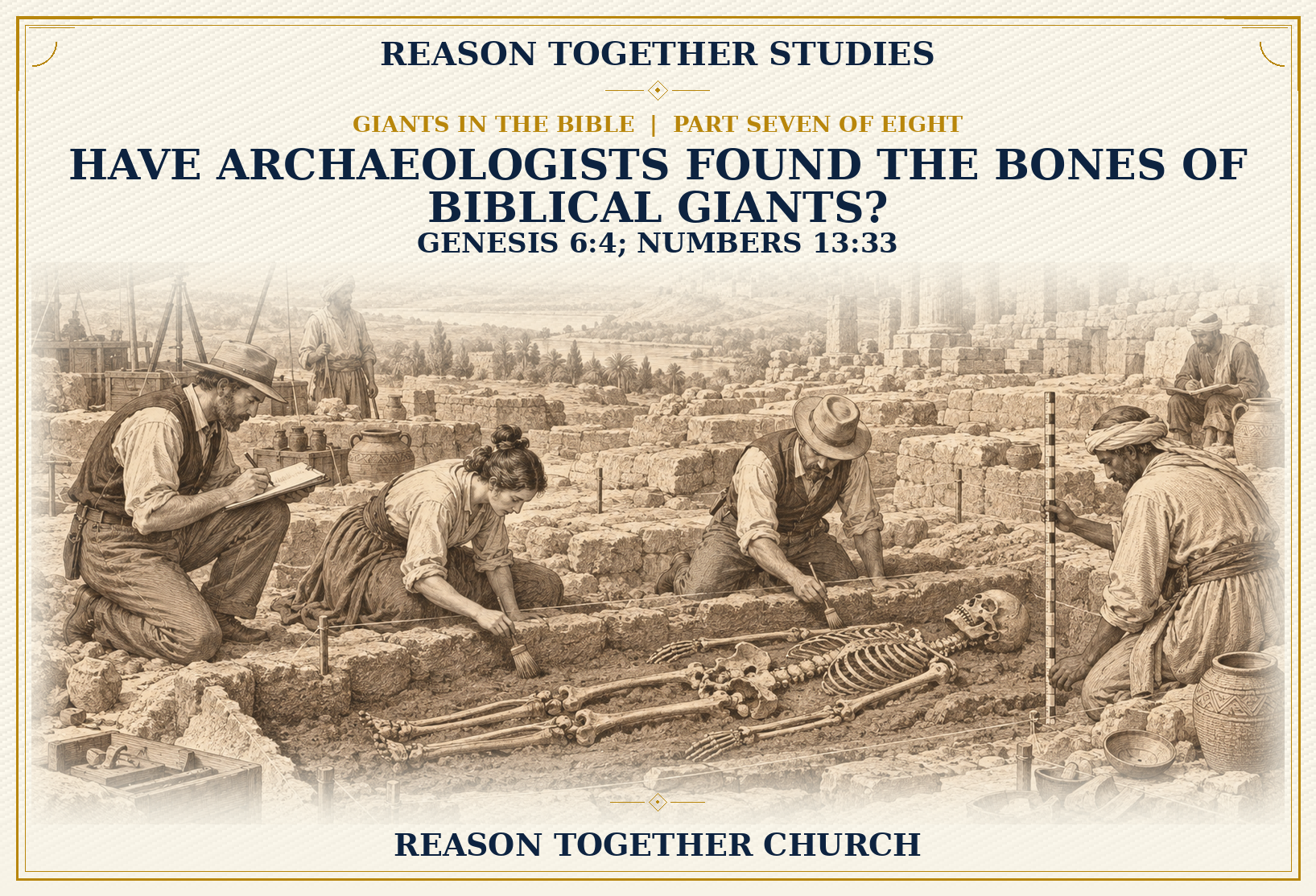 Have archaeologists found the bones of Biblical Giants?