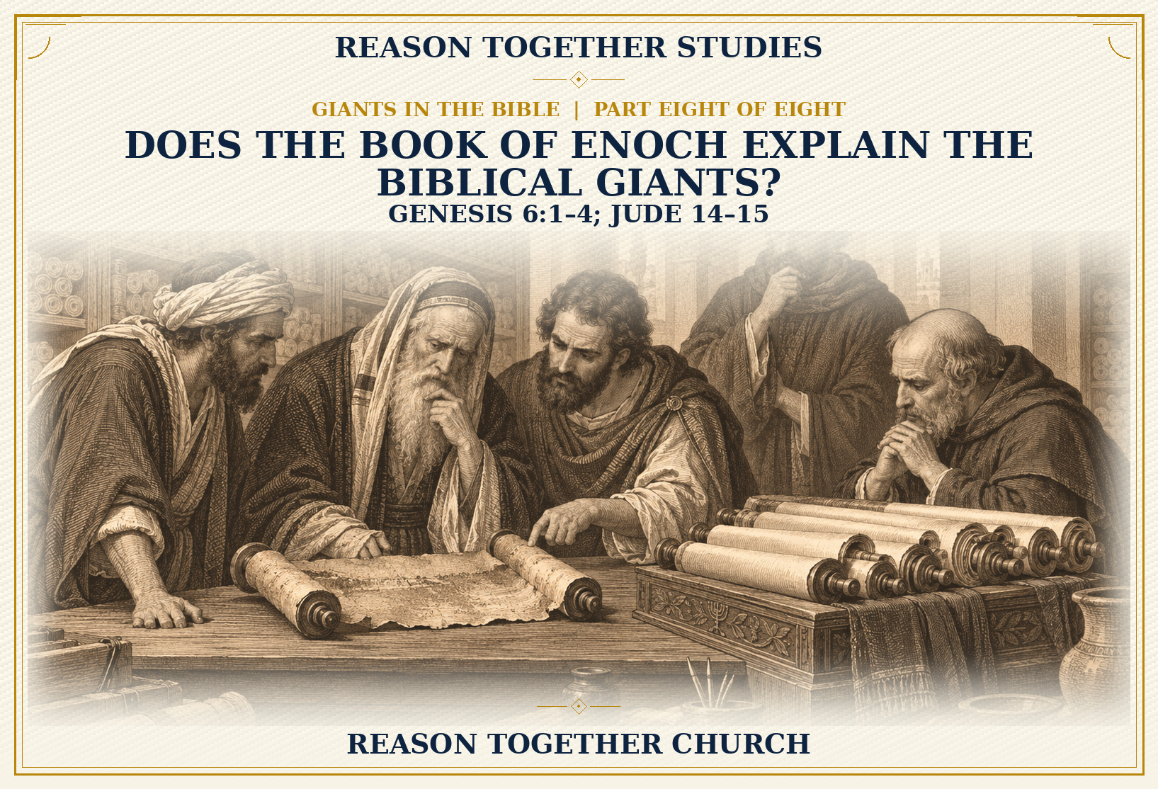 Does the book of Enoch explain the Biblical Giants?