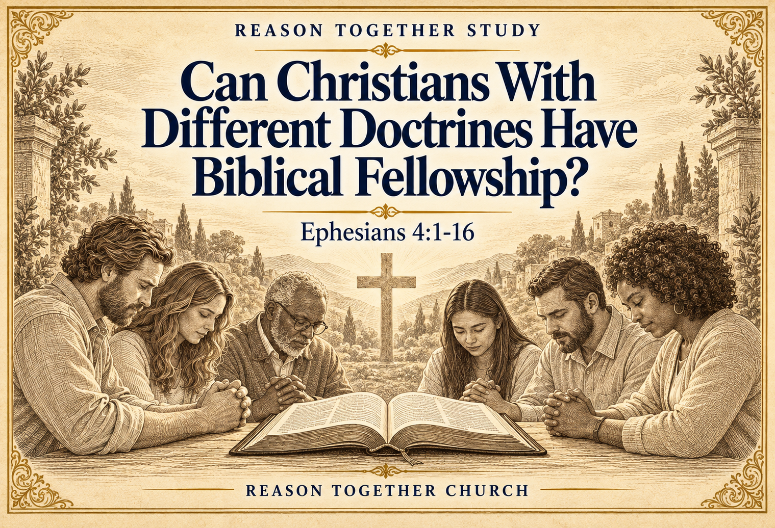 Can Christians with different doctrines have Biblical Fellowship?